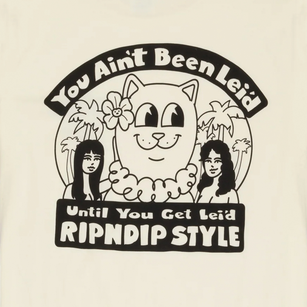 Camiseta Ripndip Lei'd Tee Bege