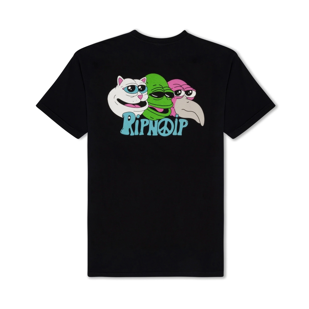 Camiseta Ripndip Trio Tee Preto