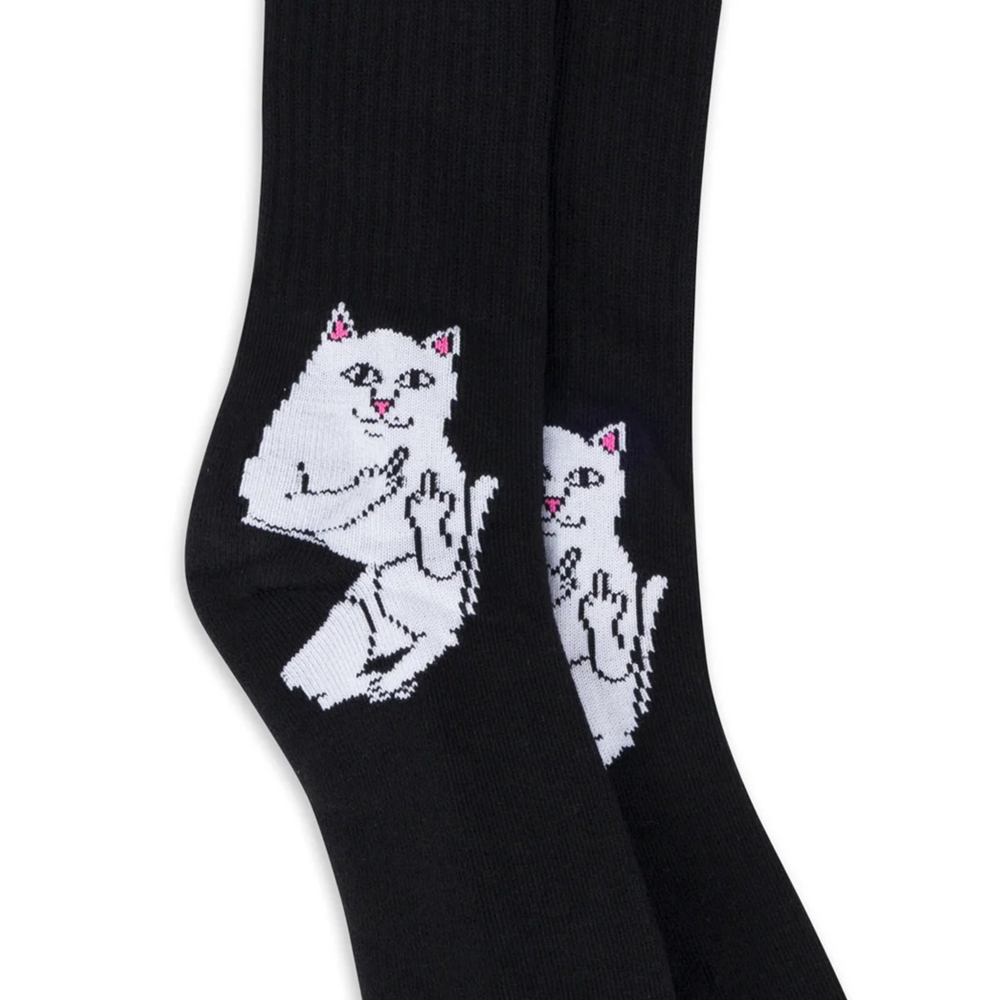 Meia Ripndip Lord Nermal Socks Preto
