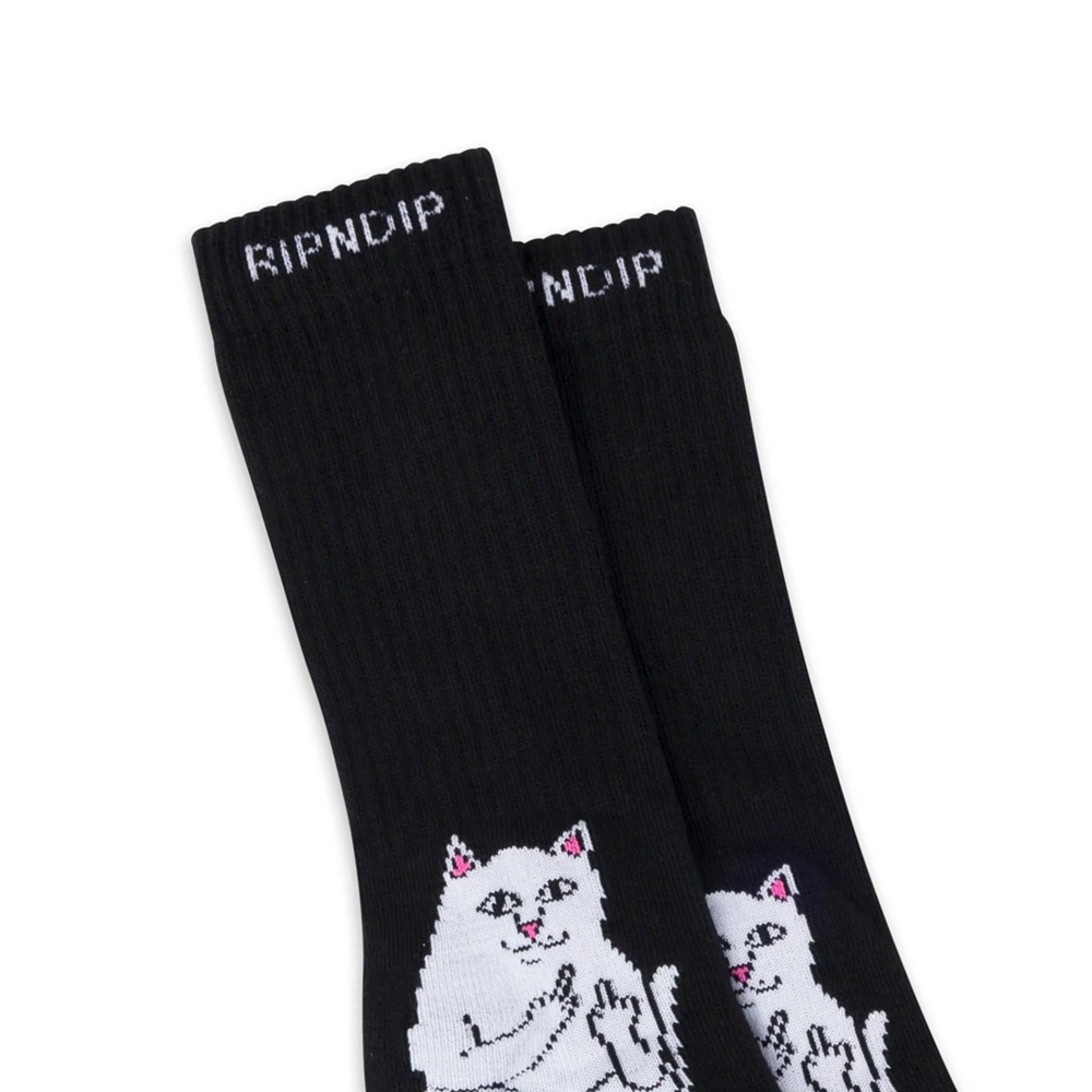 Meia Ripndip Lord Nermal Socks Preto