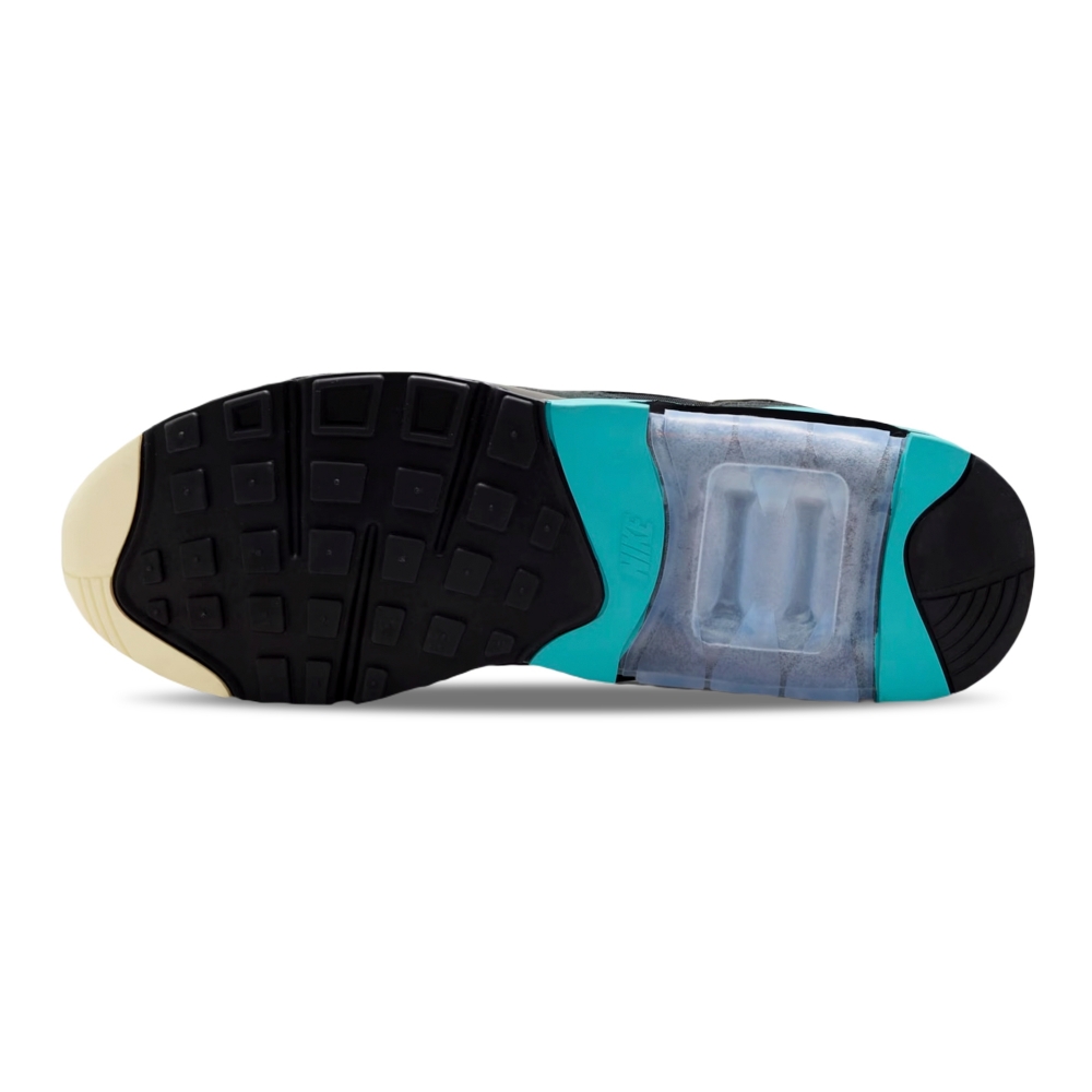 Tênis Nike Air 180 “black/dusty Cactus” Preto/azul