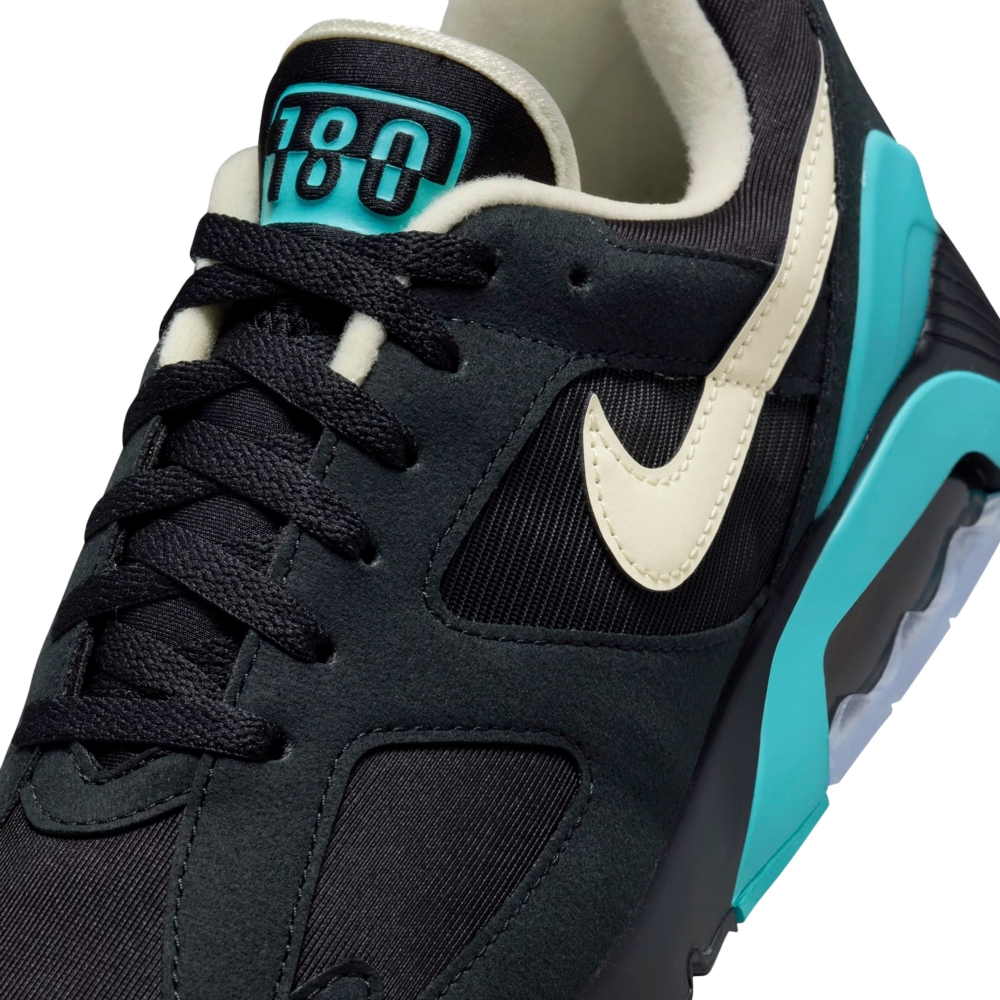 Tênis Nike Air 180 “black/dusty Cactus” Preto/azul