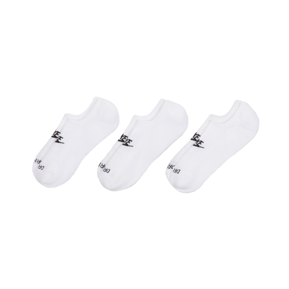 Meia Nike Everyday Plus Cush Footie 3pr Preto