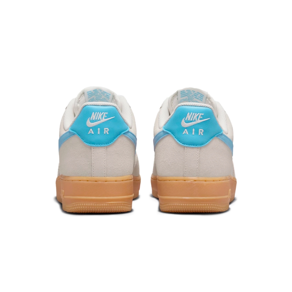 Tênis Nike Air Force 1 Low "phantom/blue/gum/yellow" Bege/azul