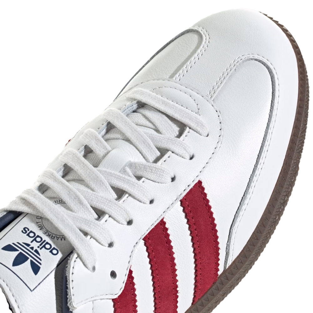 Tenis Adidas Samba Og "team Victory Red & Night Indigo" Branco/vermelho