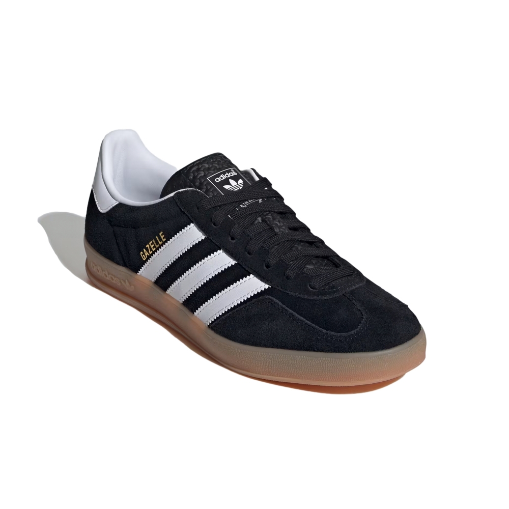 Tênis Adidas Gazelle Indoor “black Gum” Preto/branco