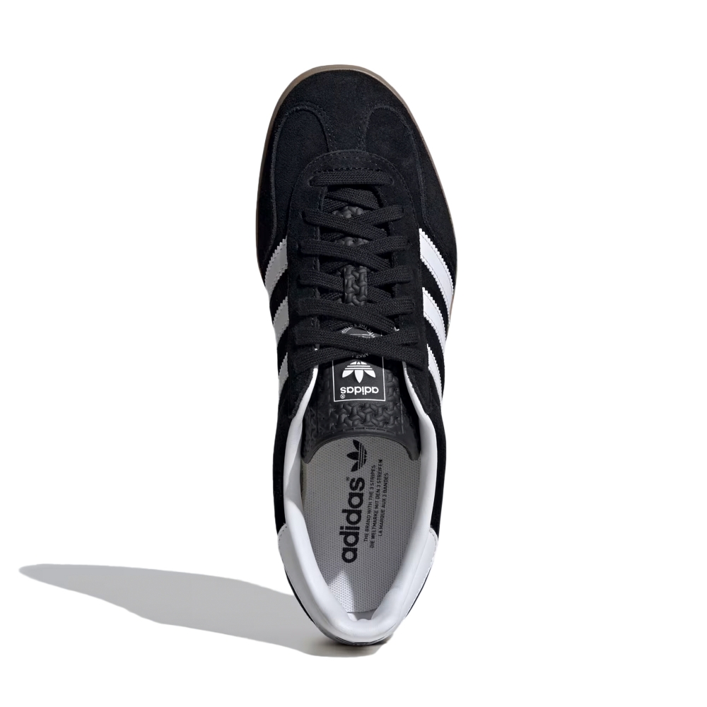 Tênis Adidas Gazelle Indoor “black Gum” Preto/branco