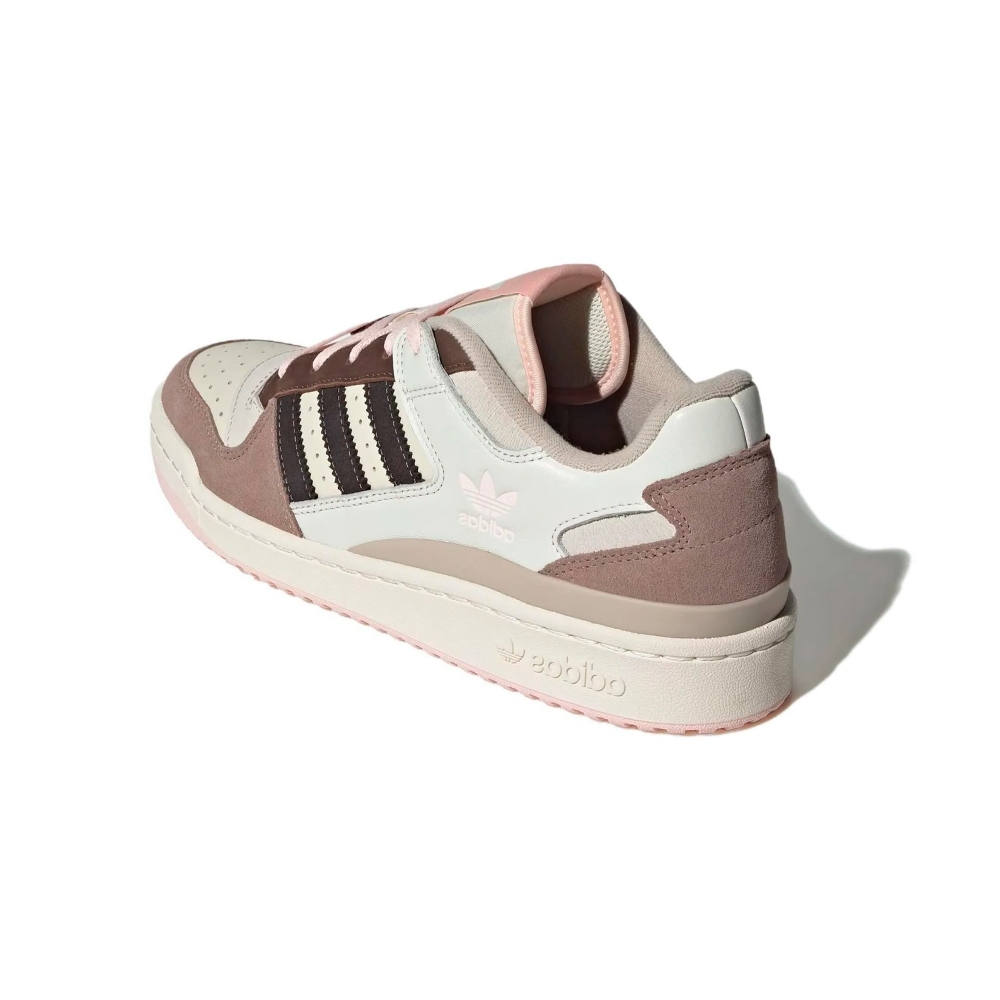 Tênis Adidas Forum Low Cl "brown White" Rose