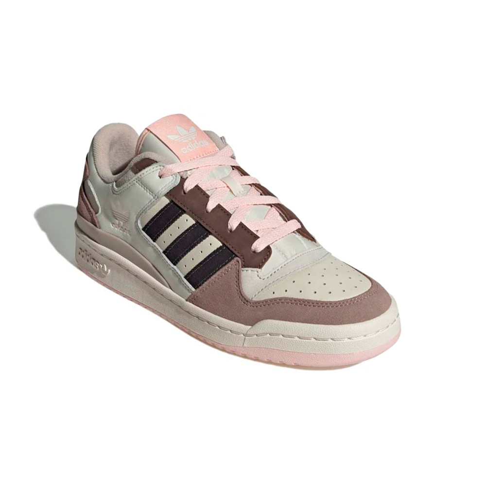 Tênis Adidas Forum Low Cl "brown White" Rose