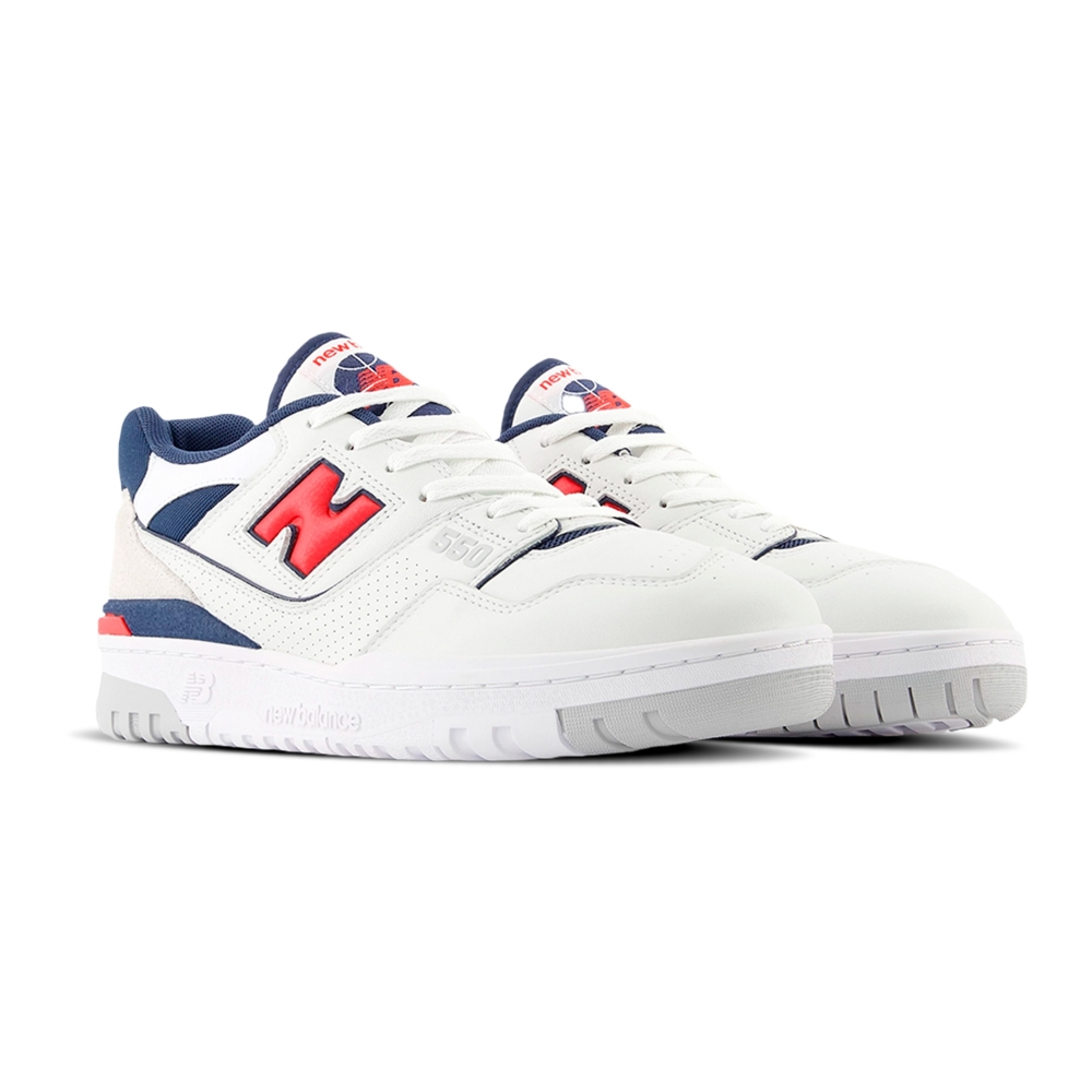 Tênis New Balance 550 "white Red Navy" Branco/azul