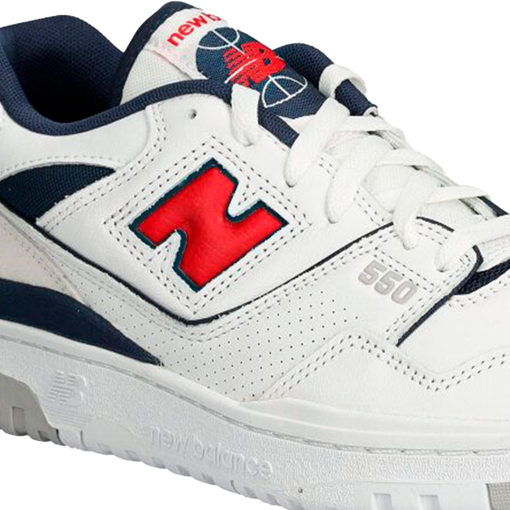 Tênis New Balance 550 "white Red Navy" Branco/azul