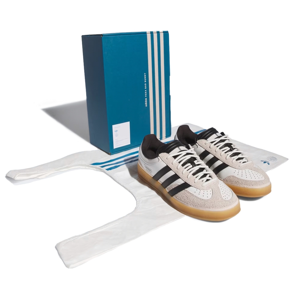 Tênis Adidas Bad Bunny X Gazelle Indoor Bege/preto