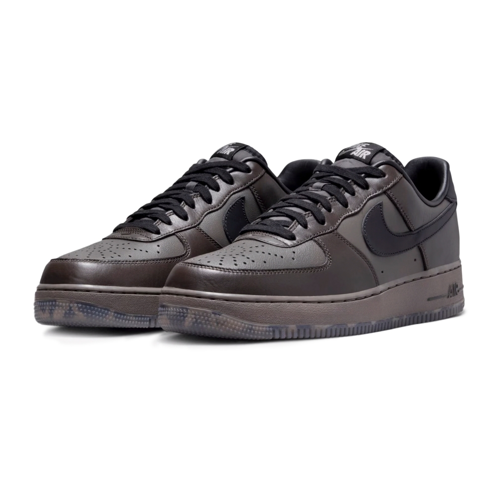 Tenis Nike Air Force 1 Low "black Tea And Petra Brown" Preto