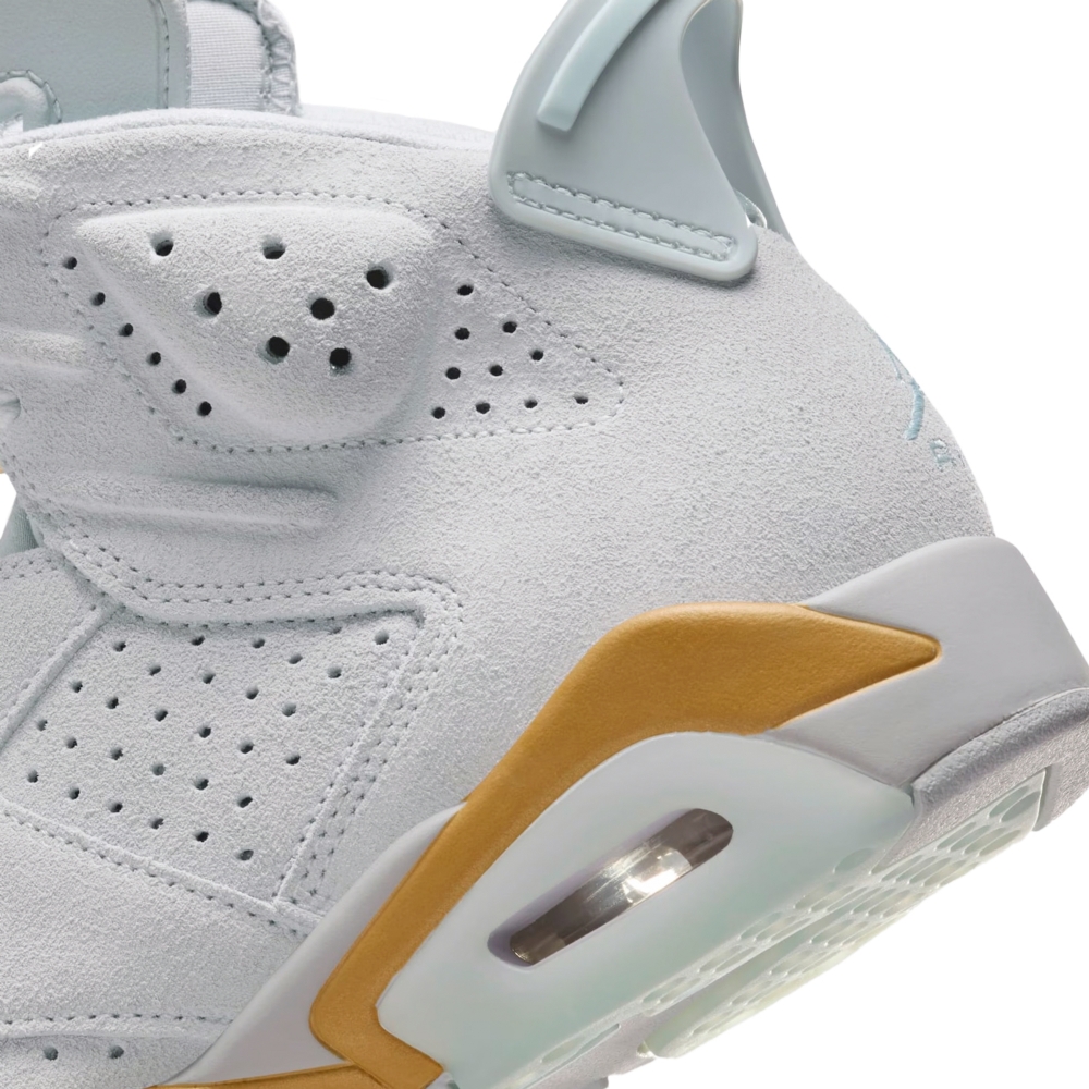 Tênis Nike Air Jordan 6 Retro Branco/amarelo