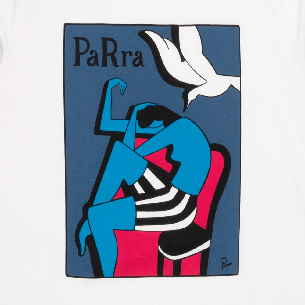Camiseta Parra Bird Attack Branco