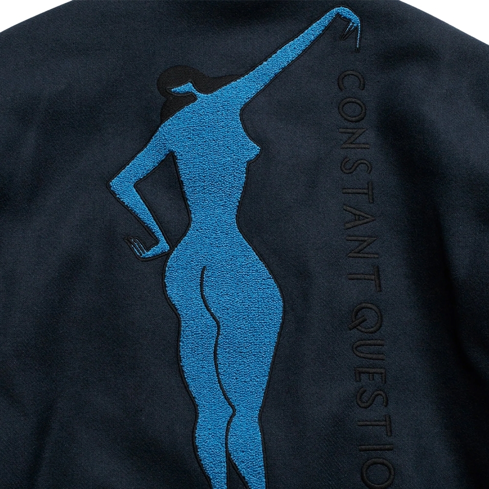Jaqueta Parra Run Sit & Bike Varsity Azul Marinho