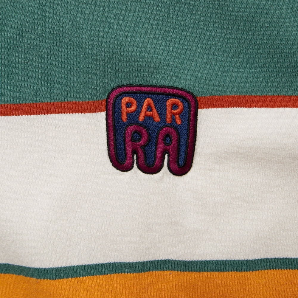 Camiseta Parra Fast Food Logo Striped Listrada