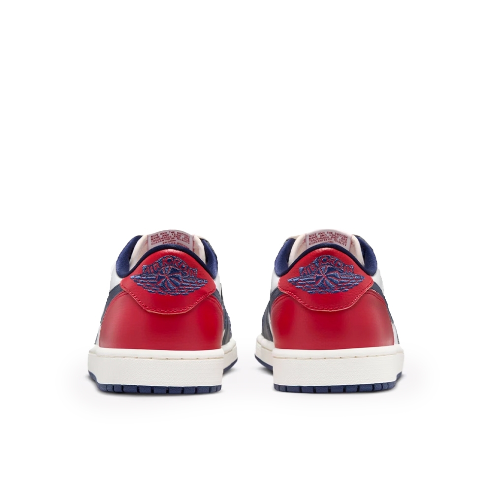 Tenis Nike Air Jordan 1 Low Og Branco/azul