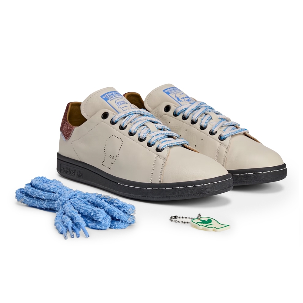 Tenis Adidas Stan Smith Brain Dead Bege