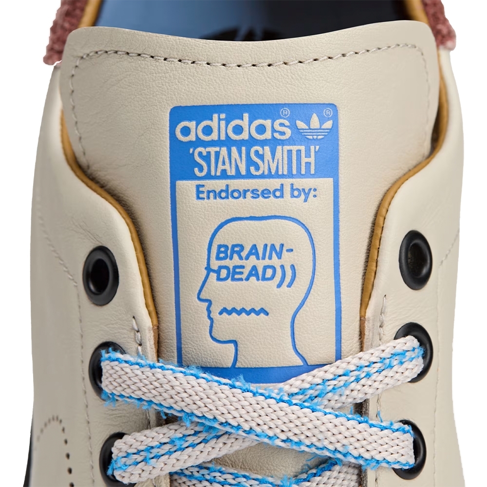 Tenis Adidas Stan Smith Brain Dead Bege