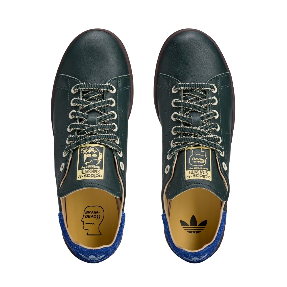 Tenis Adidas Stan Smith Brain Dead Verde Escuro