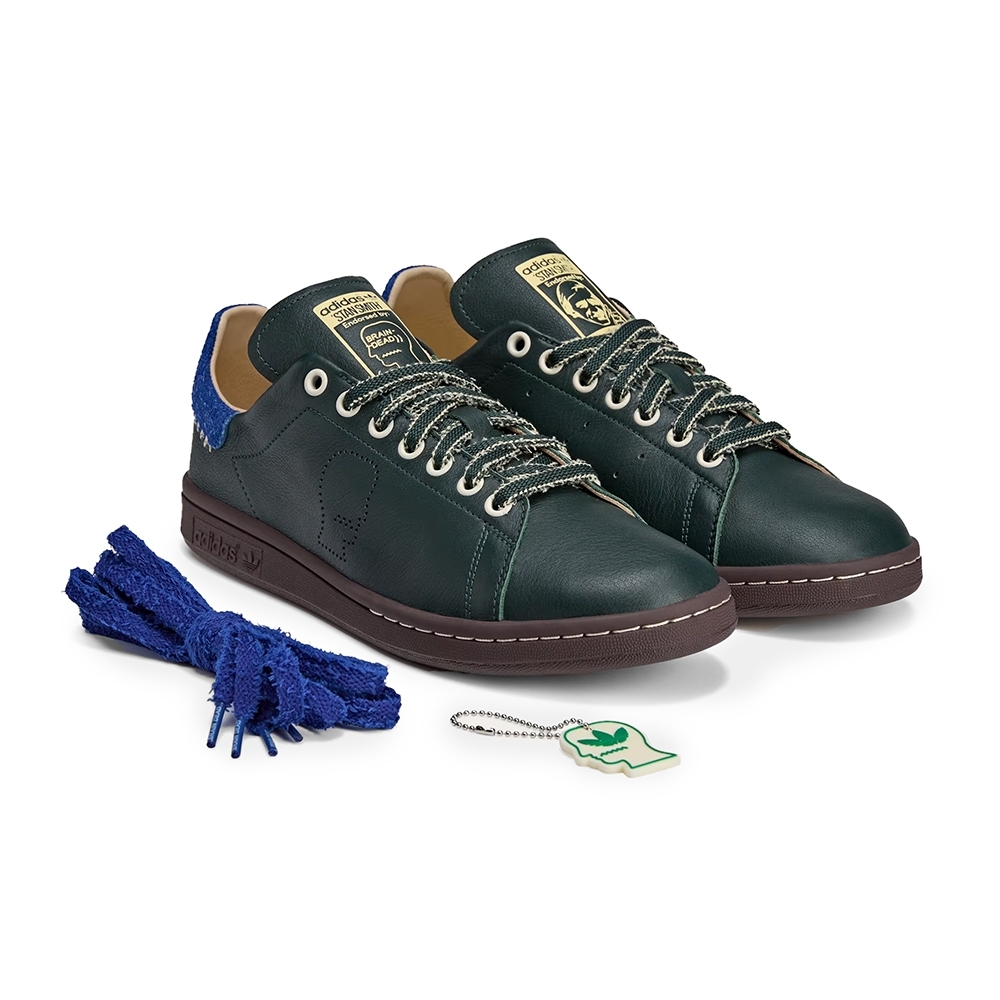 Tenis Adidas Stan Smith Brain Dead Verde Escuro