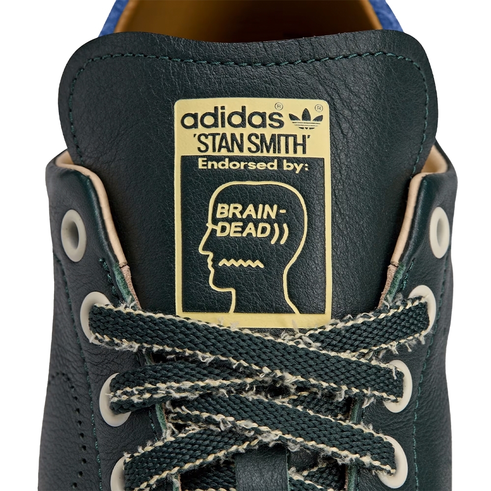 Tenis Adidas Stan Smith Brain Dead Verde Escuro
