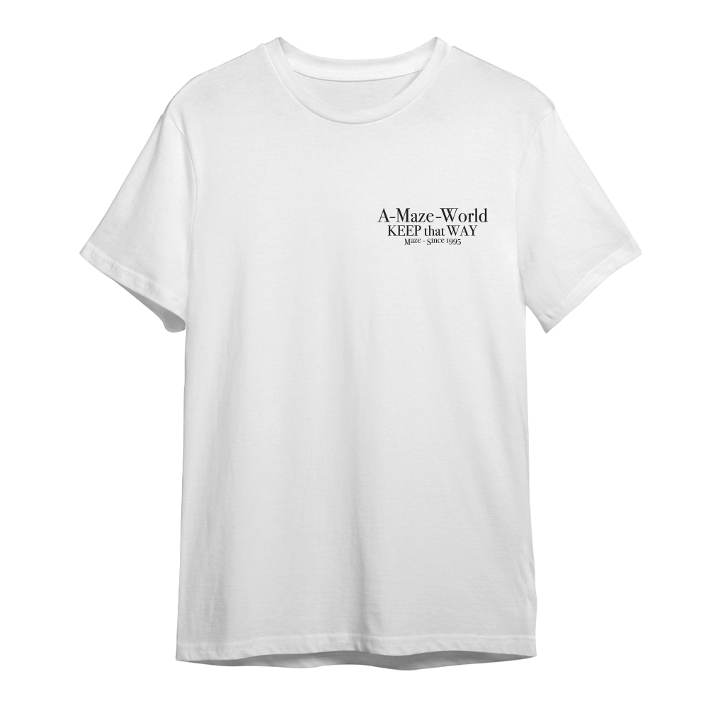 Camiseta Maze Off White World Branco