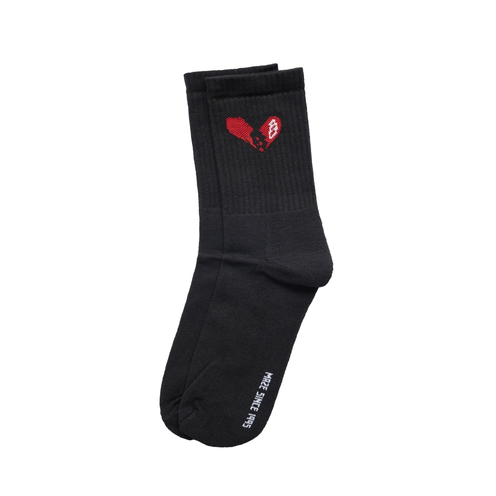 Meia Maze Skull Preto