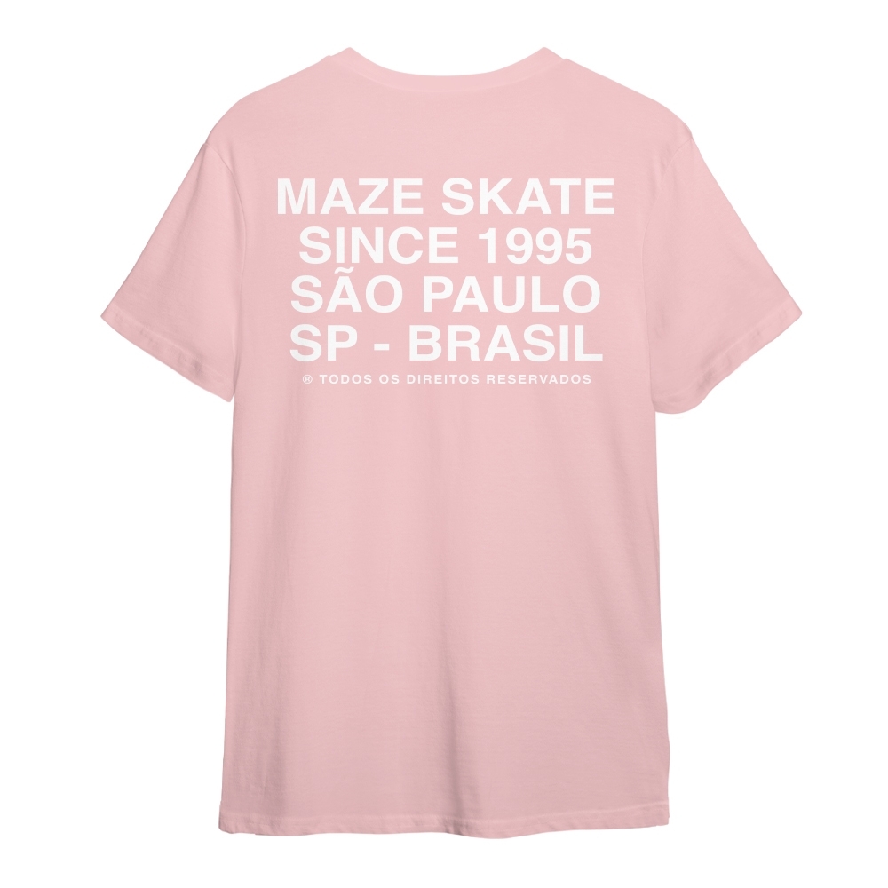 Camiseta Maze Pin Rosa