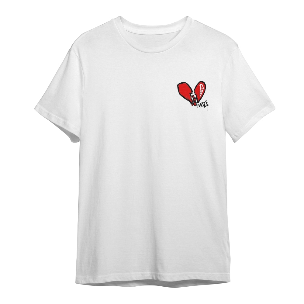 Camiseta Maze Vapor Skull Branco