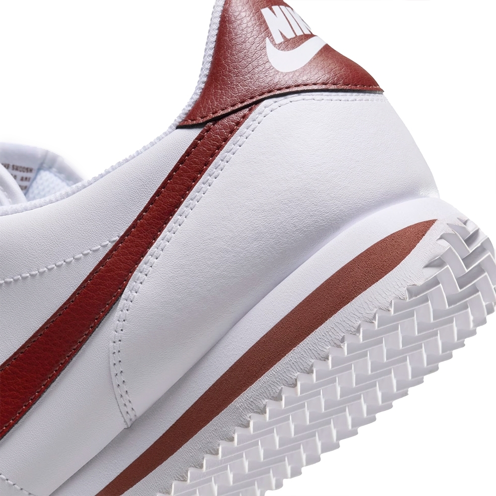 Tenis Nike Cortez Leather Branco/vinho