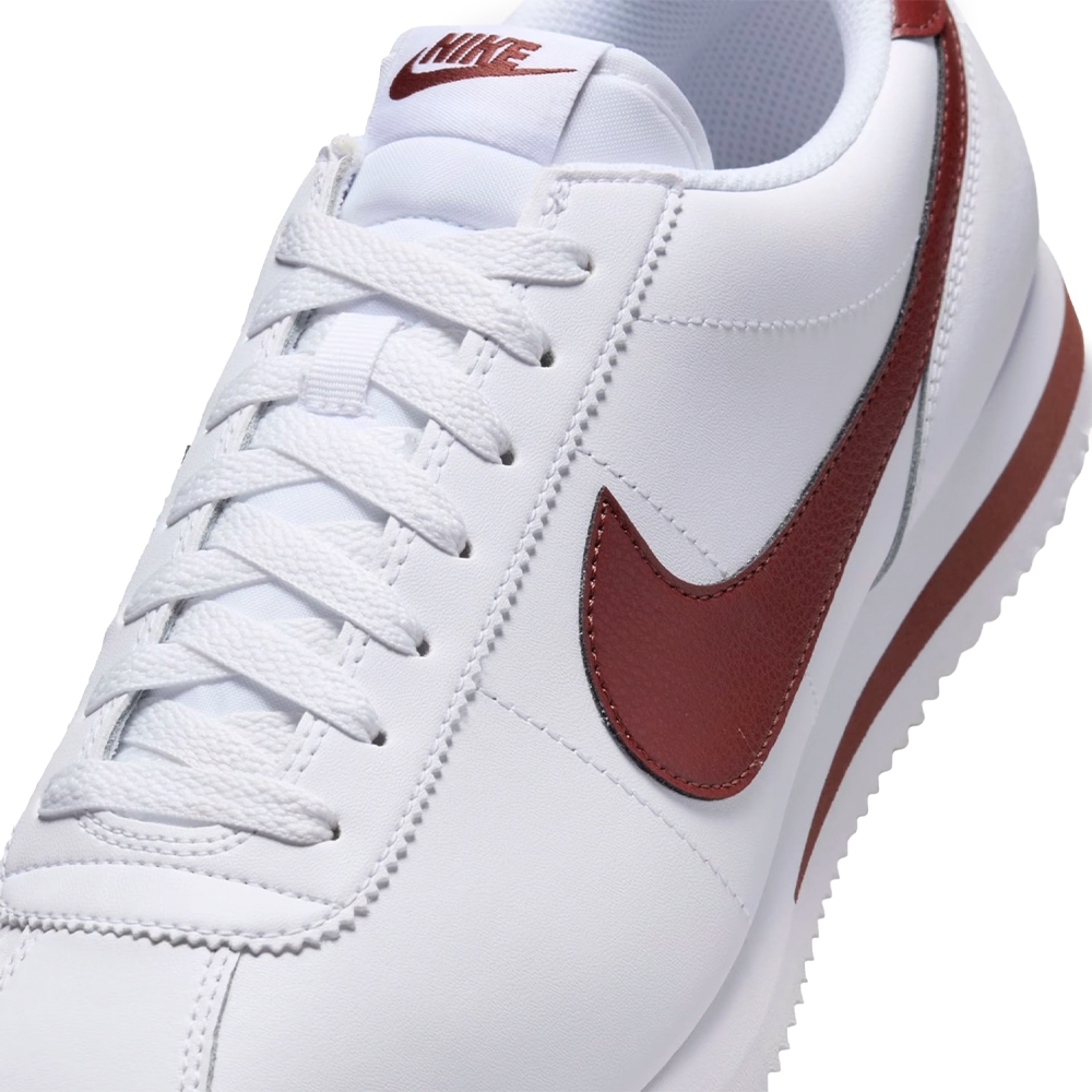 Tenis Nike Cortez Leather Branco/vinho