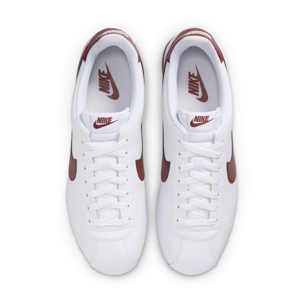 Tenis Nike Cortez Leather Branco/vinho