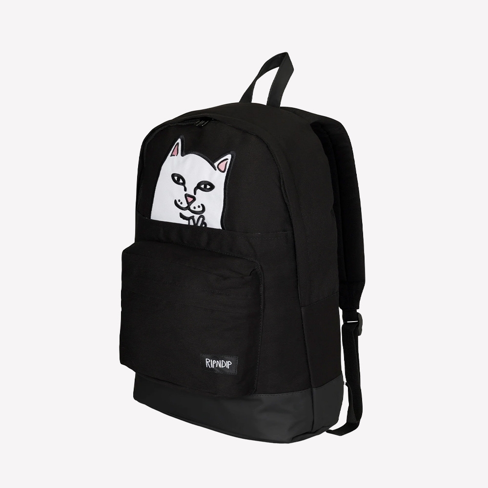 Mochila Ripndip Lord Nermal Corduroy Preto
