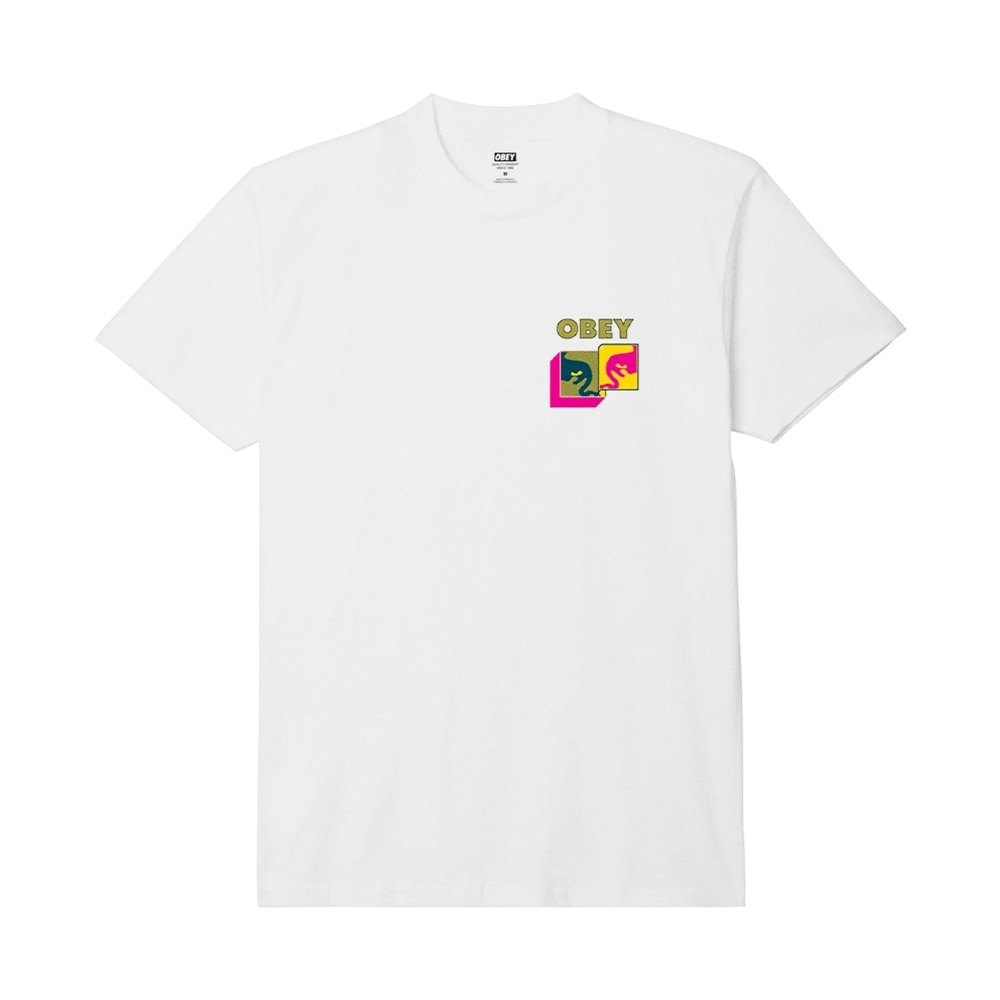 Camiseta Obey Post Modern Branco