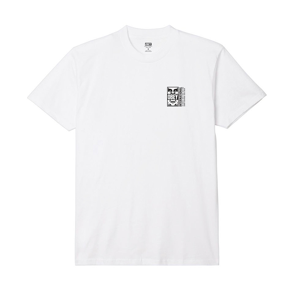 Camiseta Obey Icon Split Branco