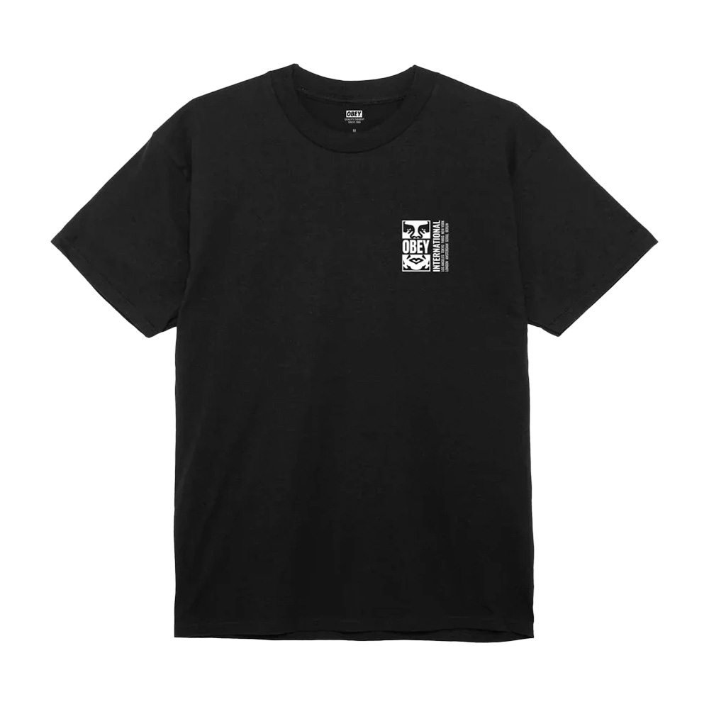 Camiseta Obey Icon Split Preto