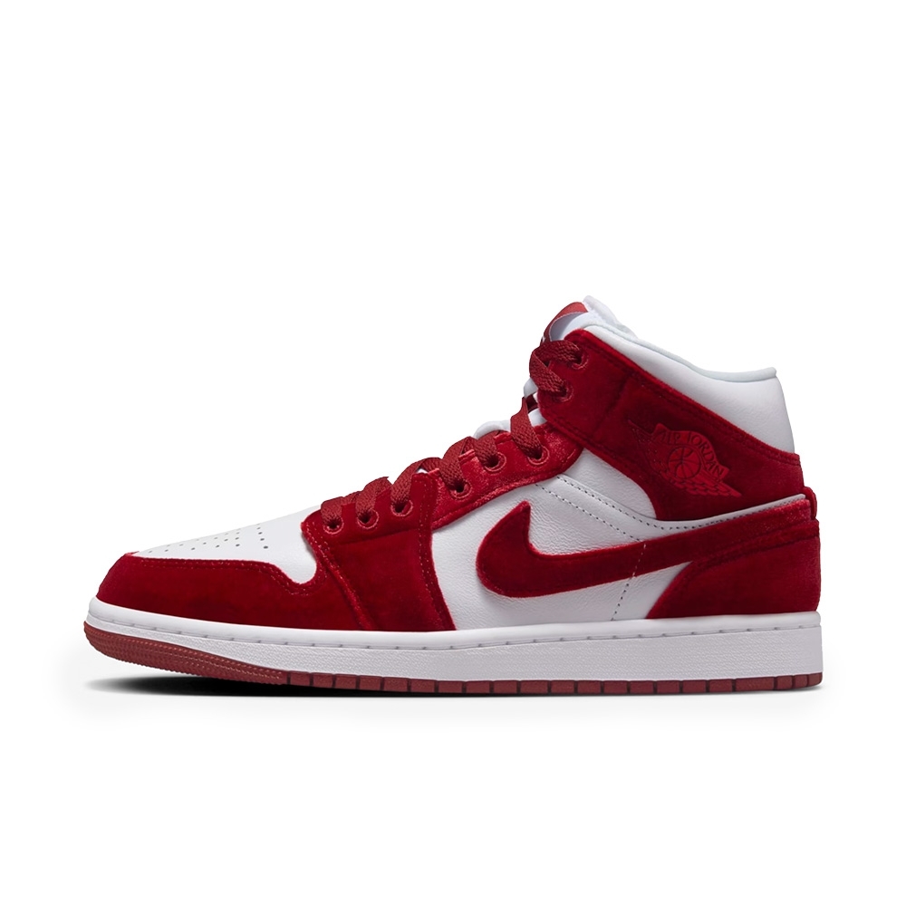 Tenis Nike Air Jordan 1 Mid Se Branco/vermelho
