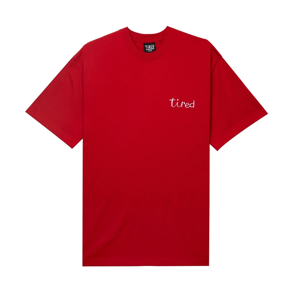 Camiseta Tired Ship Has Sailed Vermelho