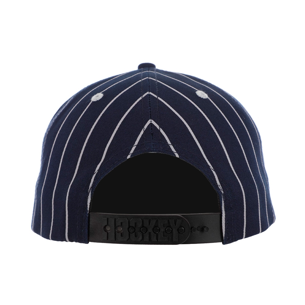 Boné Hockey Pinstriped Azul Marinho