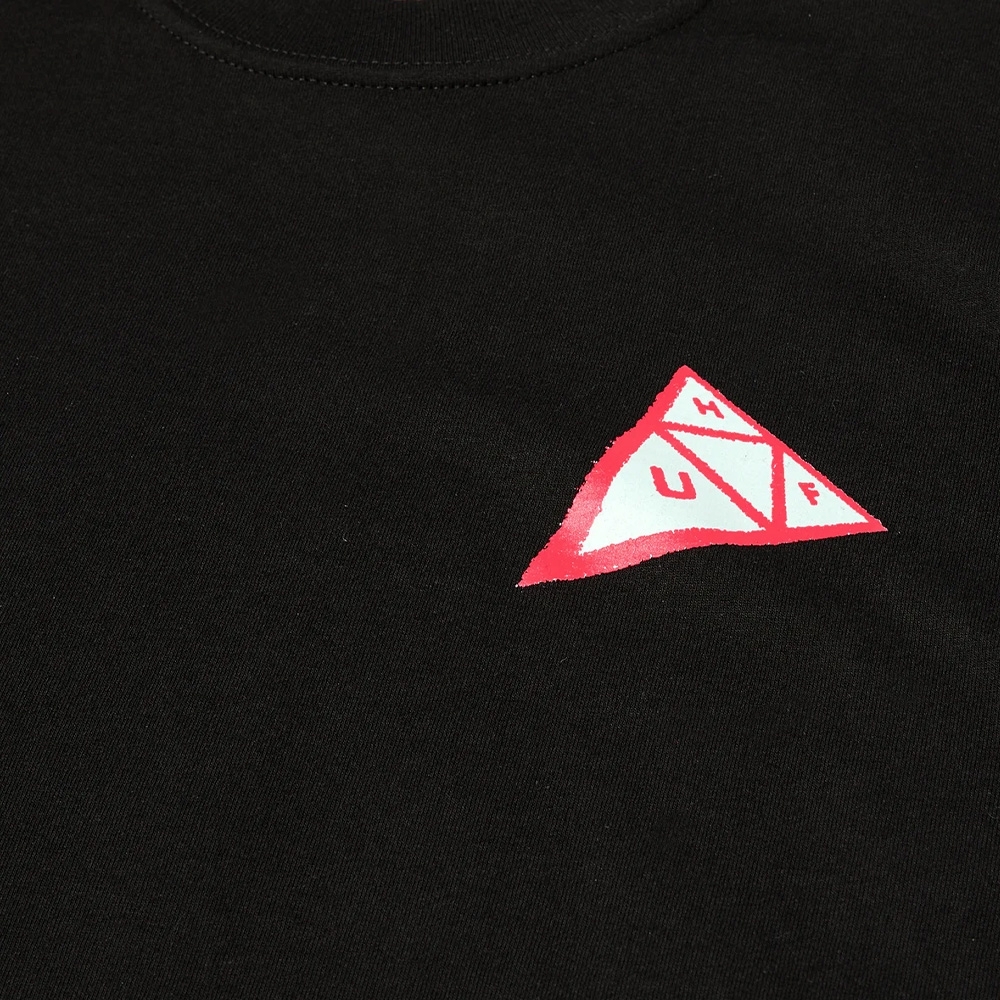 Camiseta Huf Skewed Preto