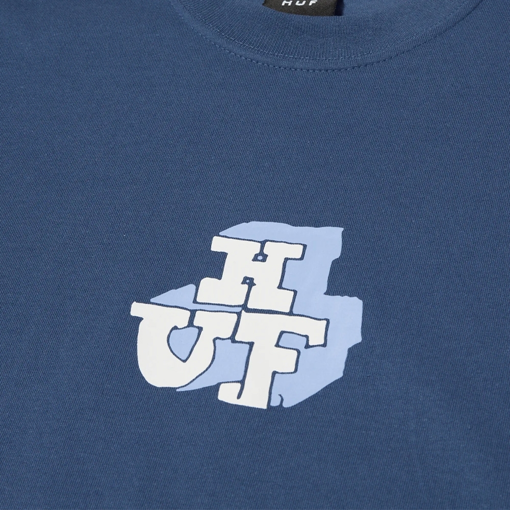 Camiseta Huf Mo'rex Remix Azul