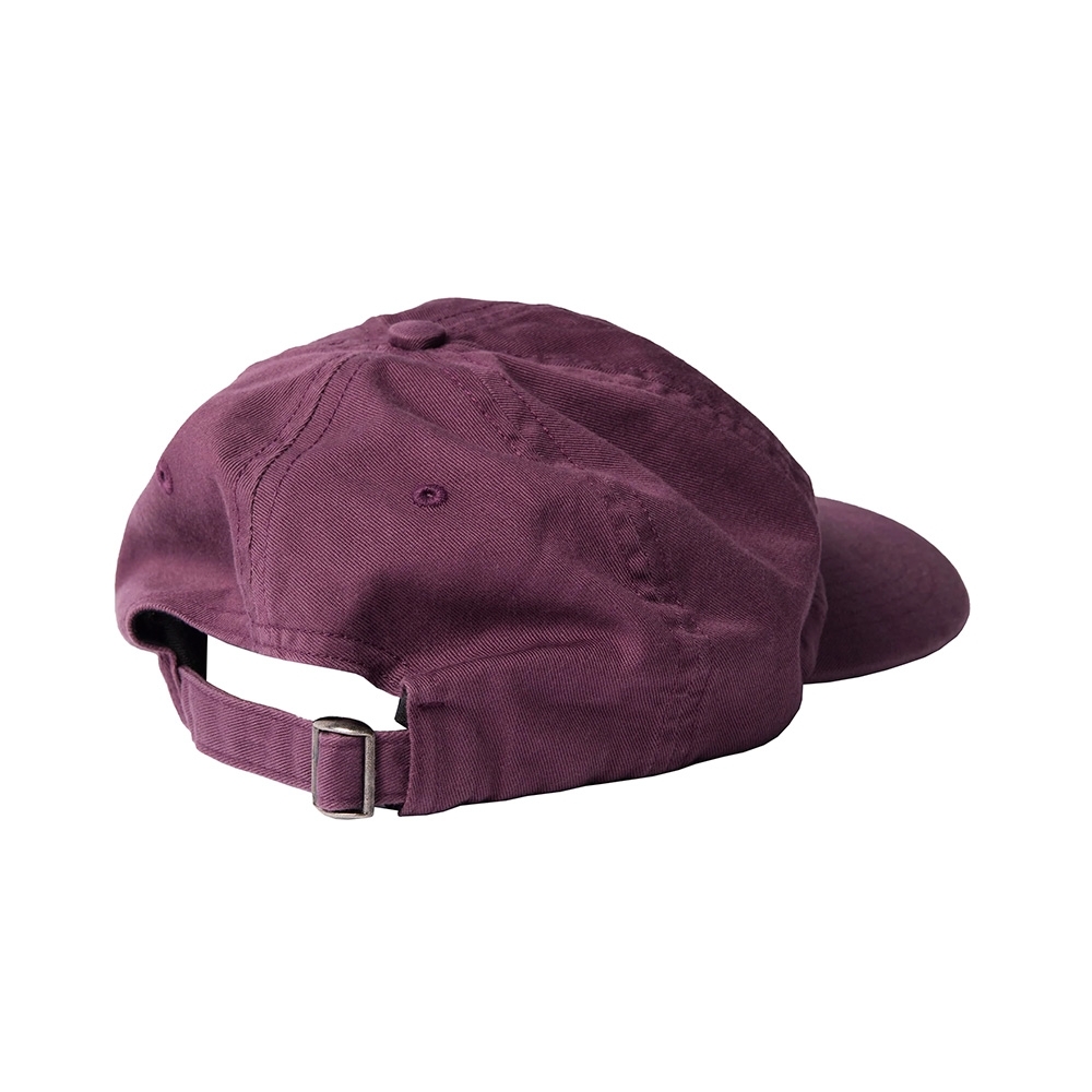 Boné Parra Script Logo 6 Panel Hat Vinho