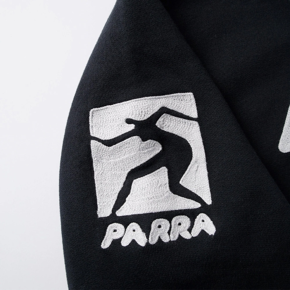 Moletom Parra Zipped Pigeon Zip Preto