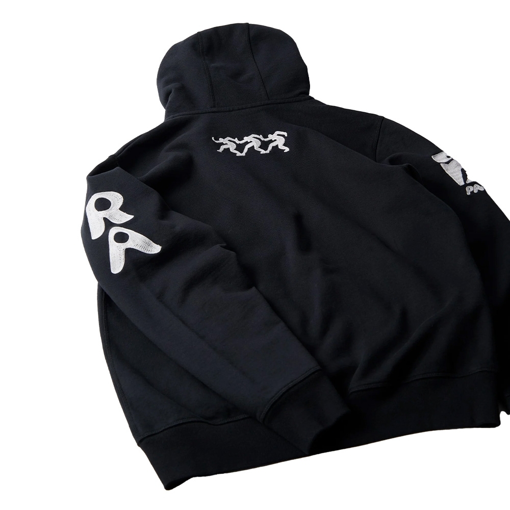 Moletom Parra Zipped Pigeon Zip Preto