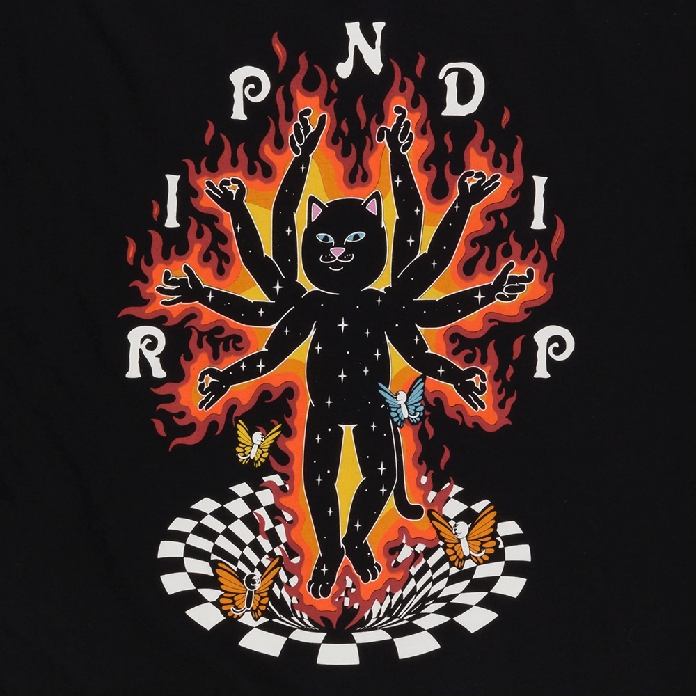Camiseta Ripndip Lusion Jerm Tee Preto