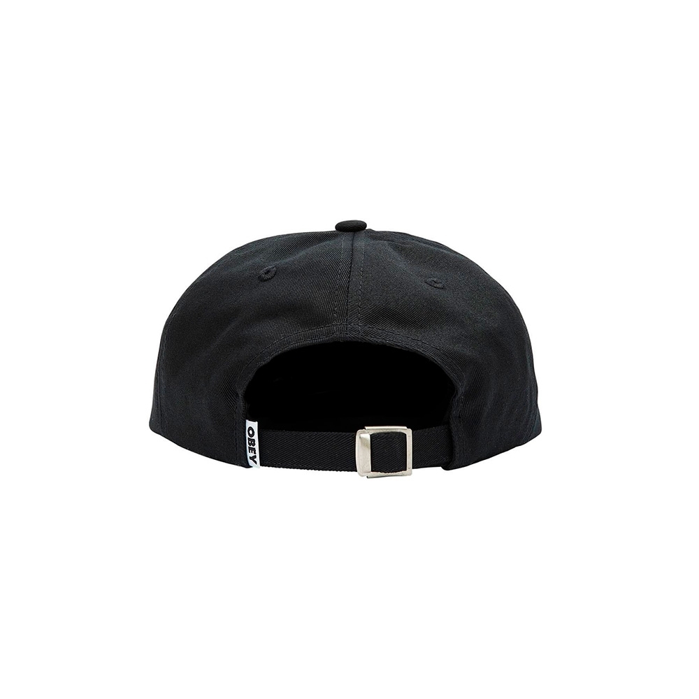 Boné Obey Bold Twill 6 Panel Preto