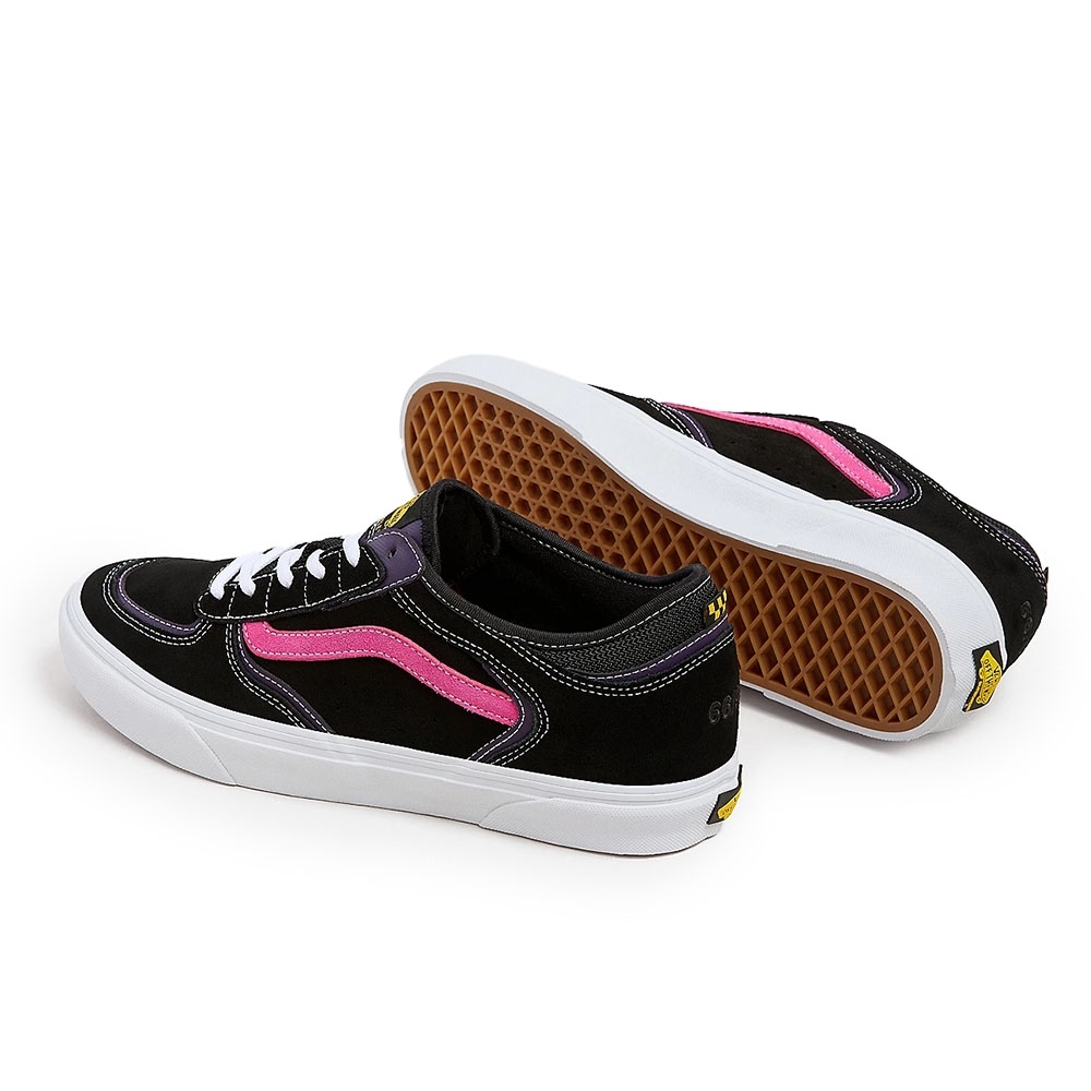 Ténis Skate Rowley Preto/roxo