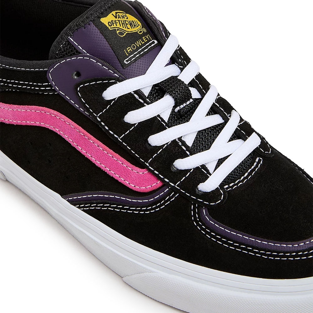 Ténis Skate Rowley Preto/roxo